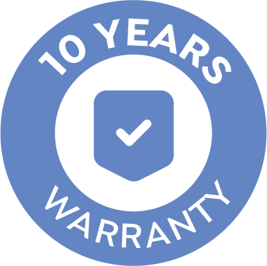 10 Year Warranty