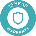 15 Year Warranty