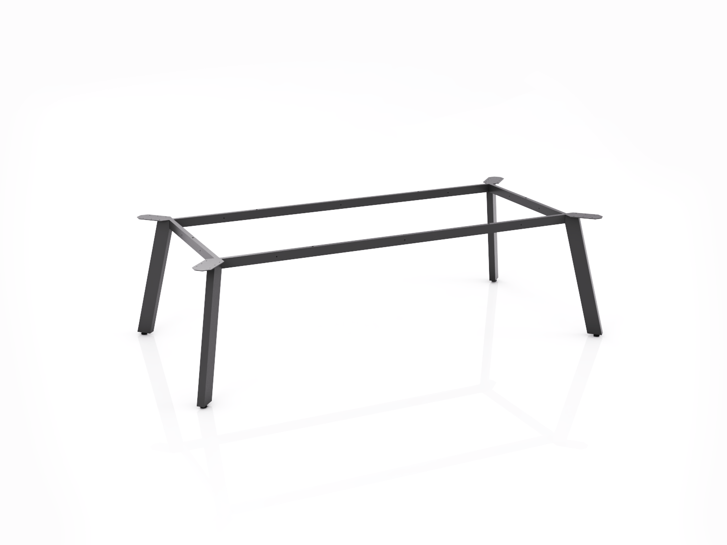 Flare Table 2400 x 1200 Black Frame only