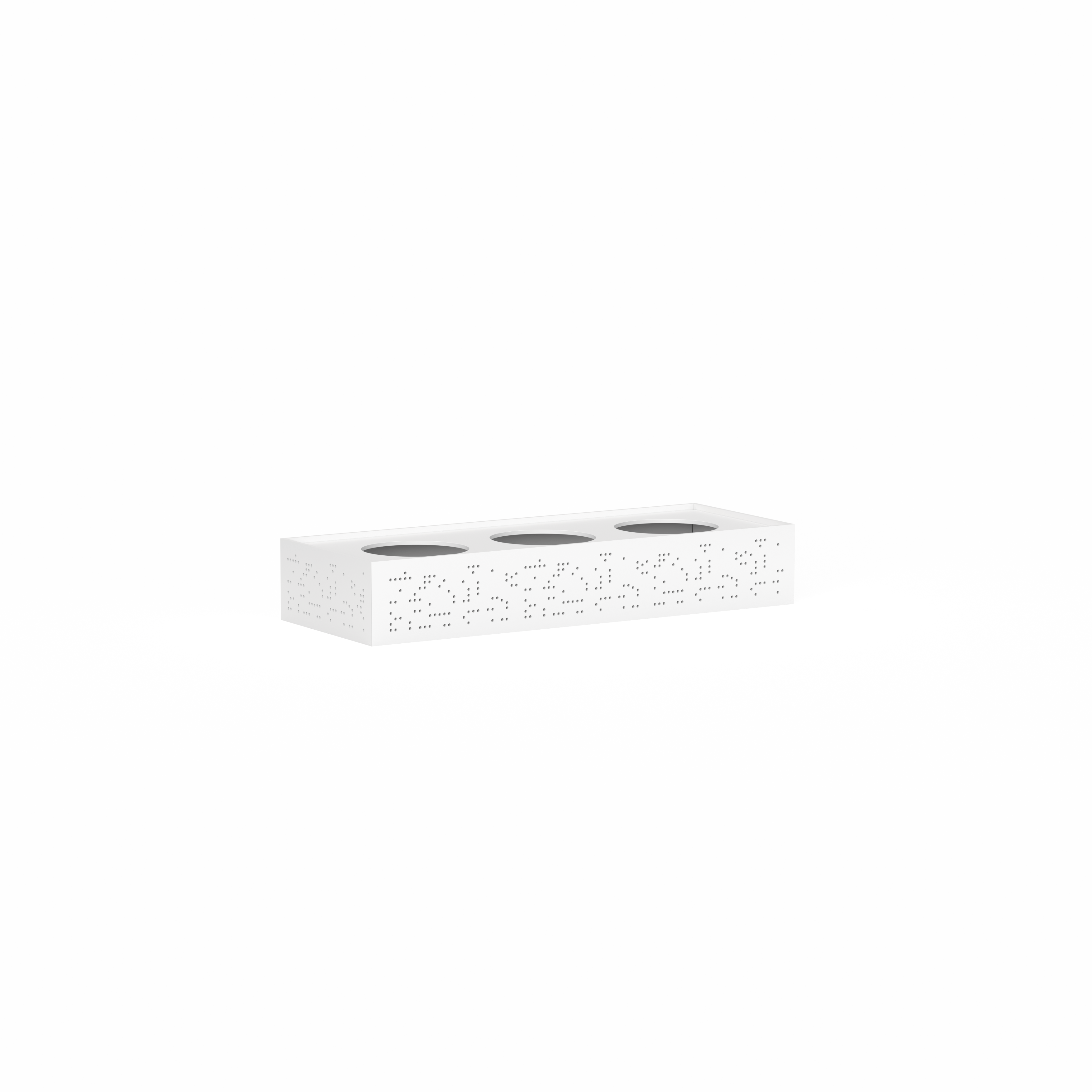 05 Tempo Planter Box 200H x 1200W x 450D_White