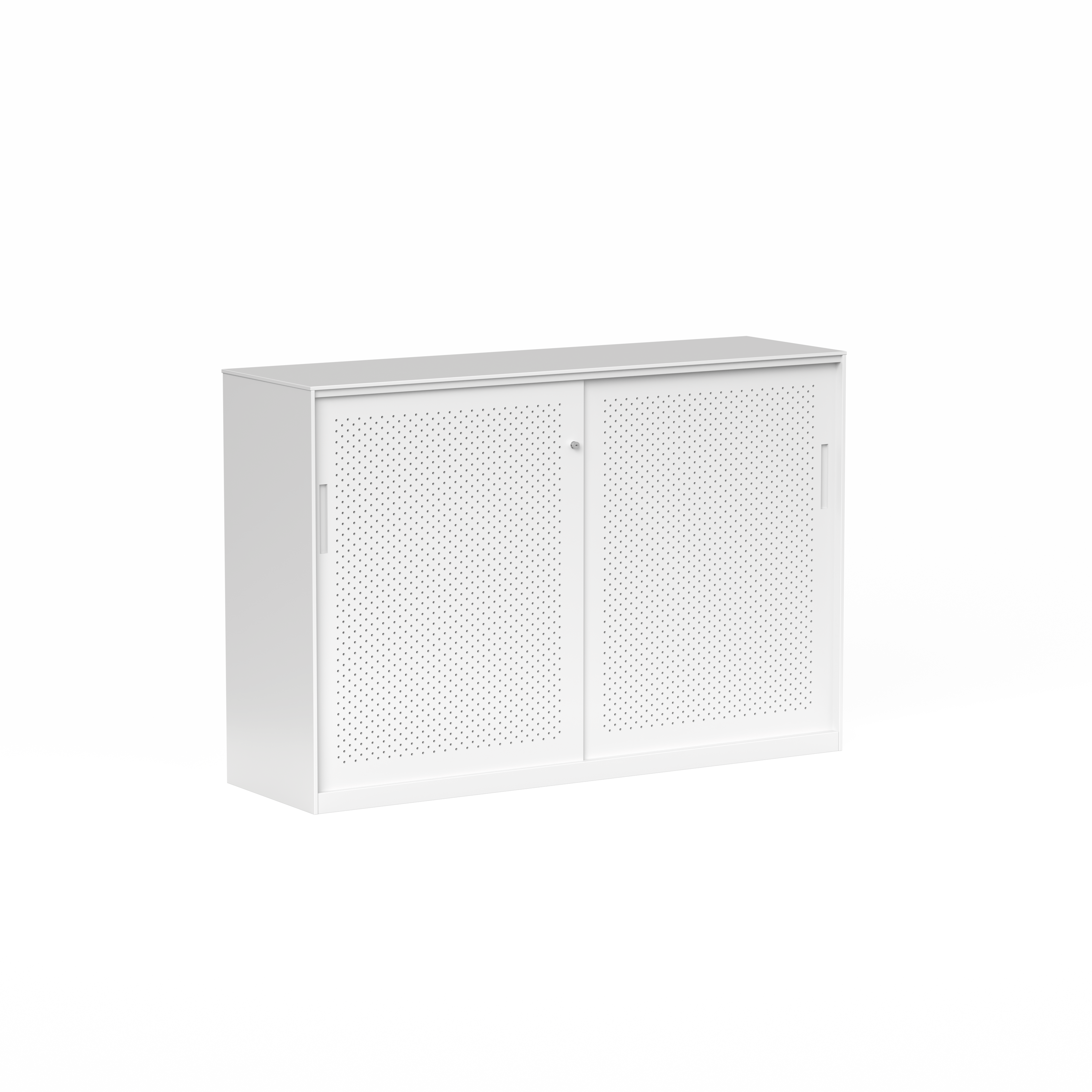 06 Tempo Sliding Door Credenza 1020H x 1530W x 450D_White