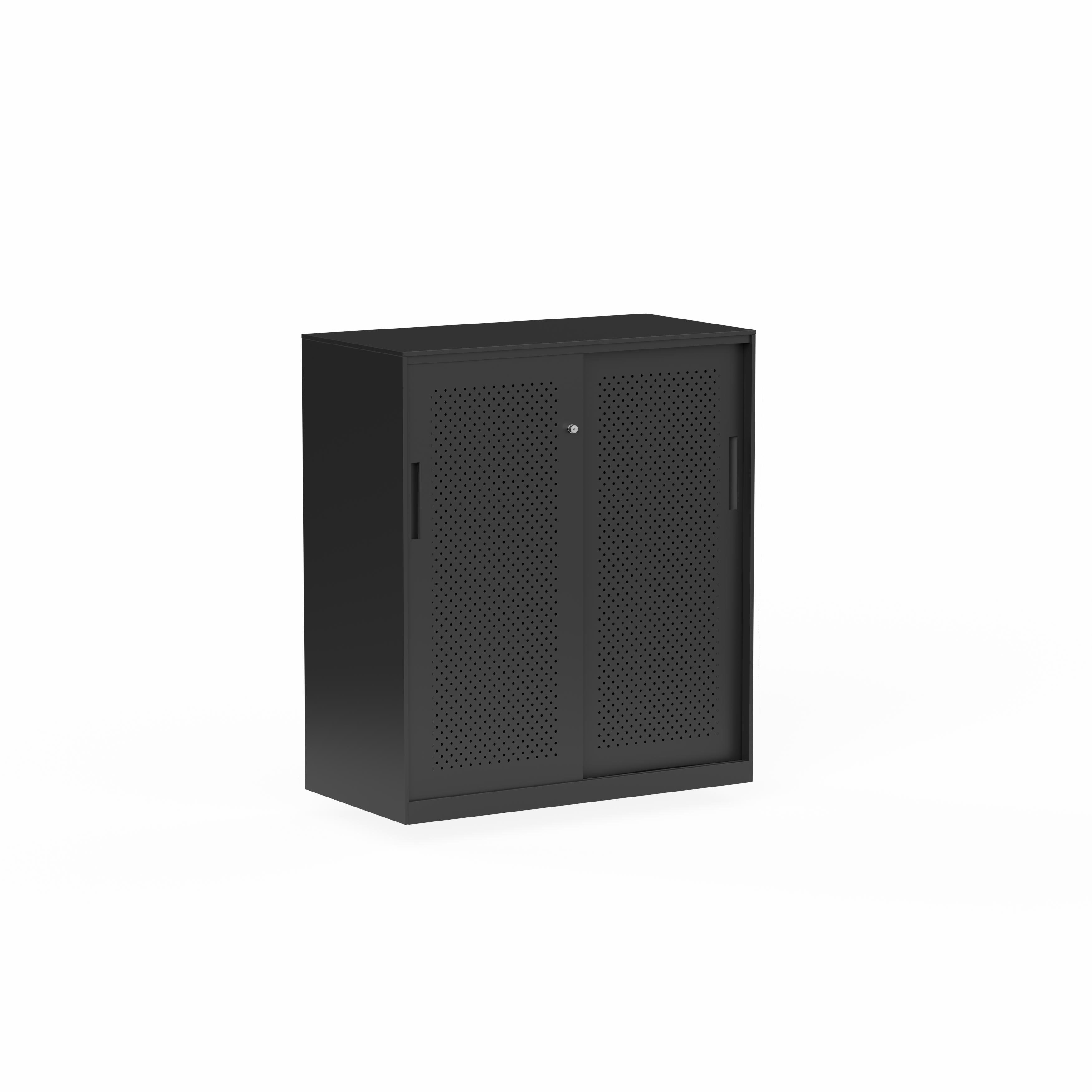 06 Tempo Sliding Door Credenza 1020H x 900W x 450D_Black