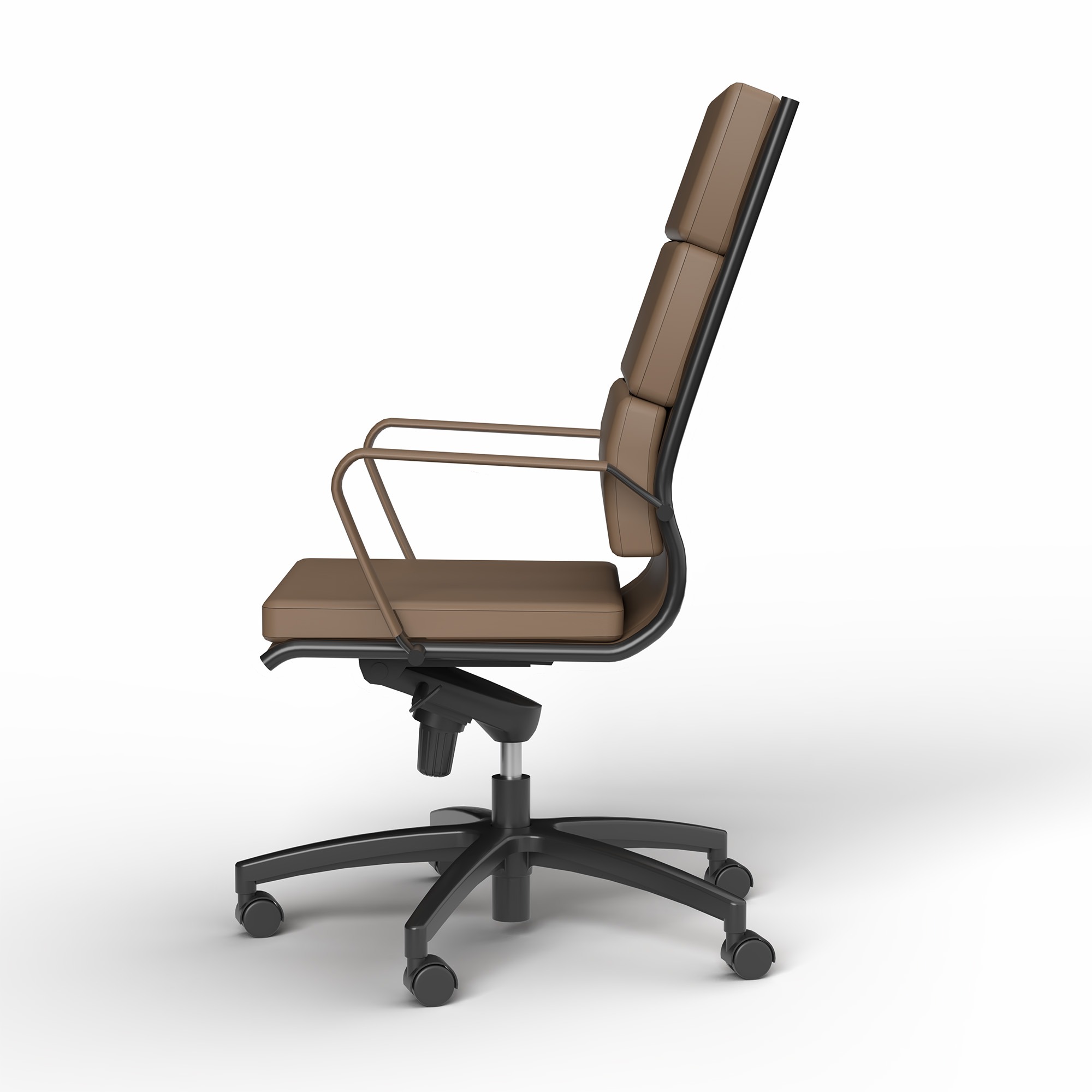 Mode Highback Chocolate PU – Side View