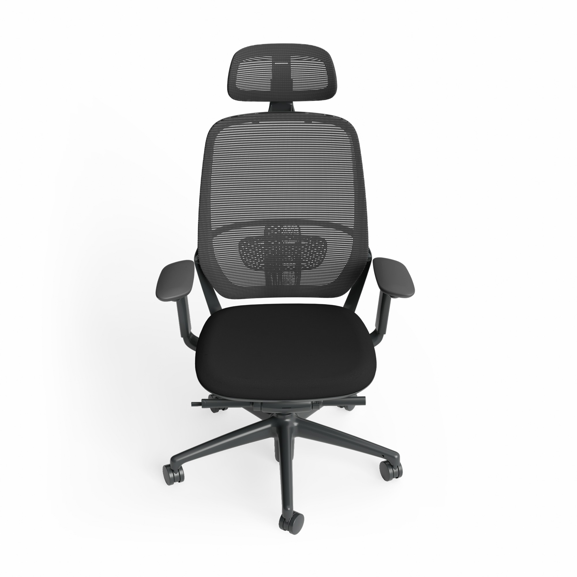 Astral Executive Chair with Adjustable Armrest & Headrest – Overhead View 1700
