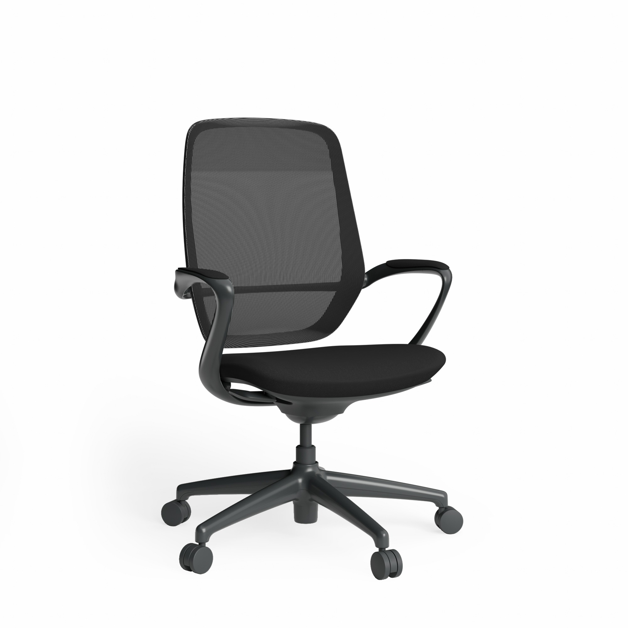 Astral Meeting Chair – Front Angled View 1700