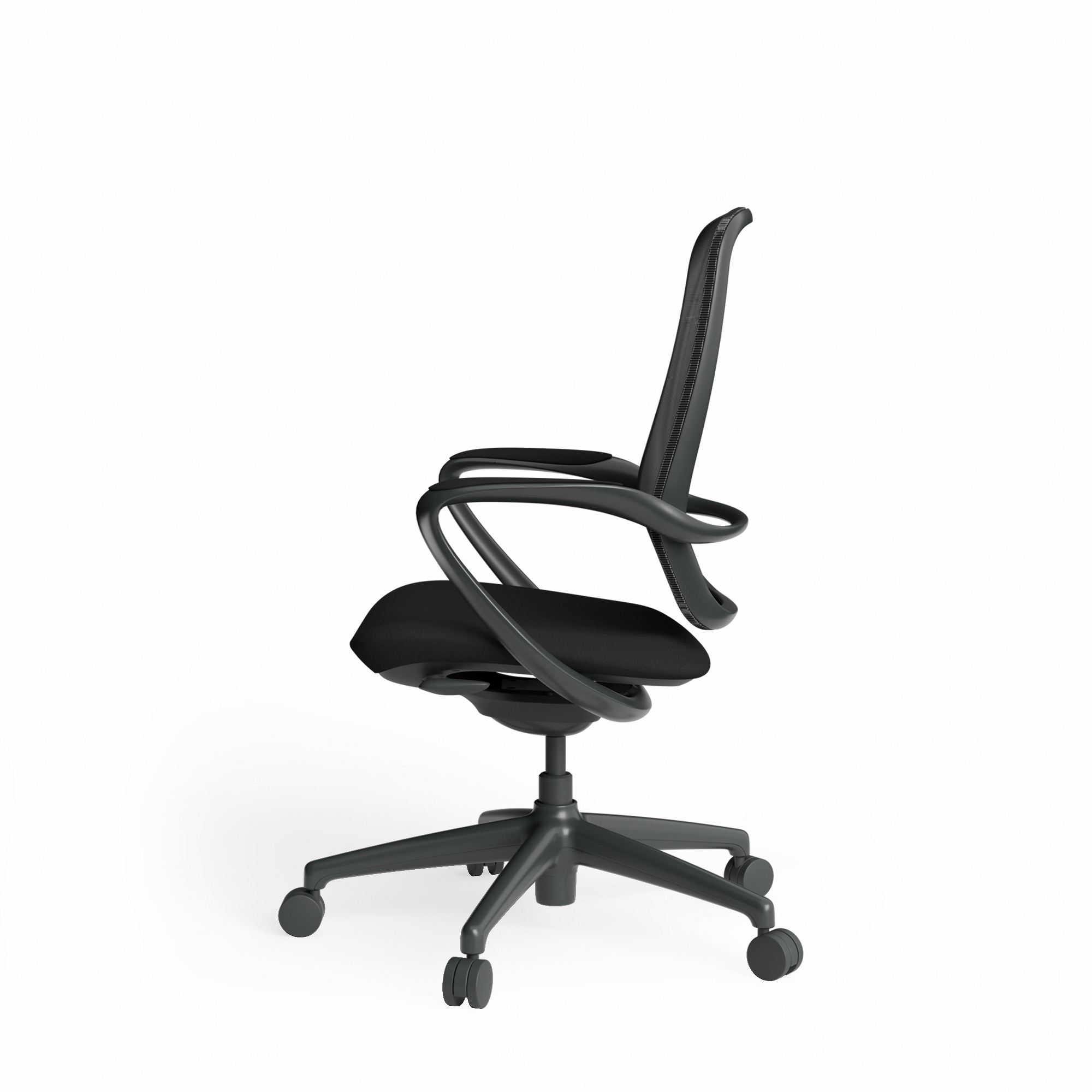 Astral Meeting Chair – Side View 1700