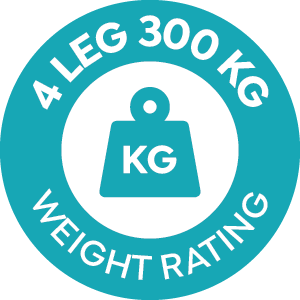 4 Leg 300 KG – Weight Rating 4 Leg 300 KG – Weight Rating